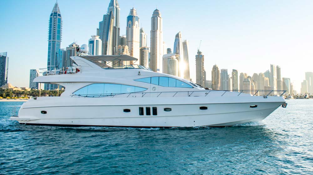 Dionysos 77 Ft Yacht private yacht rental Dubai