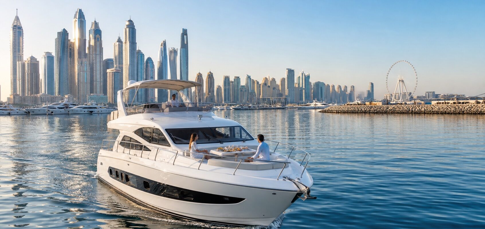 Dubai Harbour Shared Yacht Tour