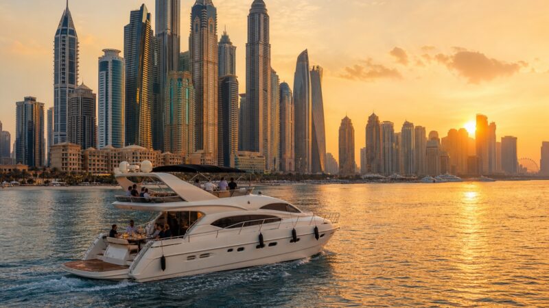 Dubai Marina Sunset Yacht Cruise & BBQ