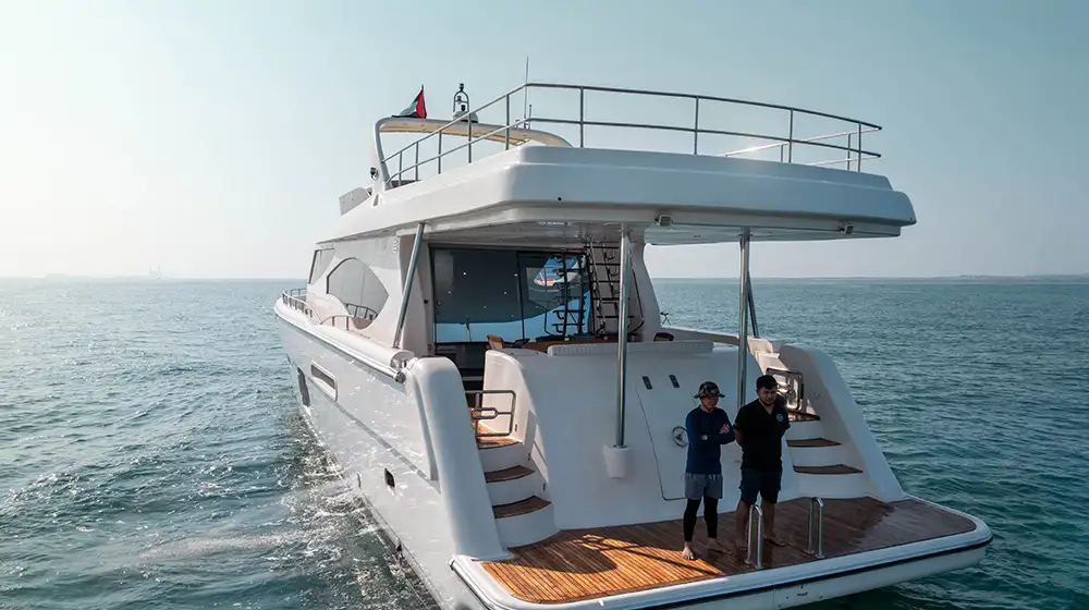 Kronos 85 Ft Yacht private yacht rental in Dubai