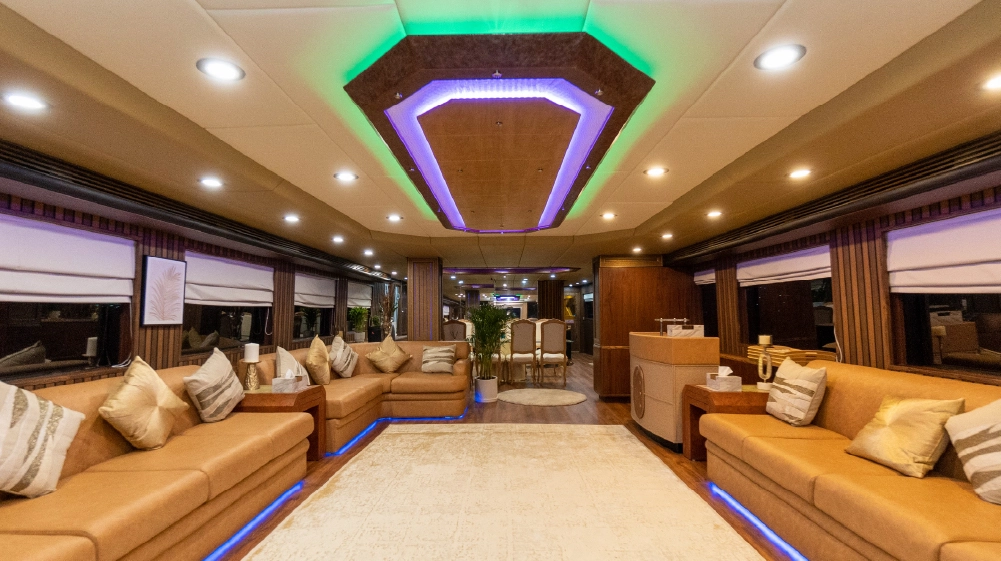 Poseidon 118 Ft Mega Yacht private yacht rental in Dubai