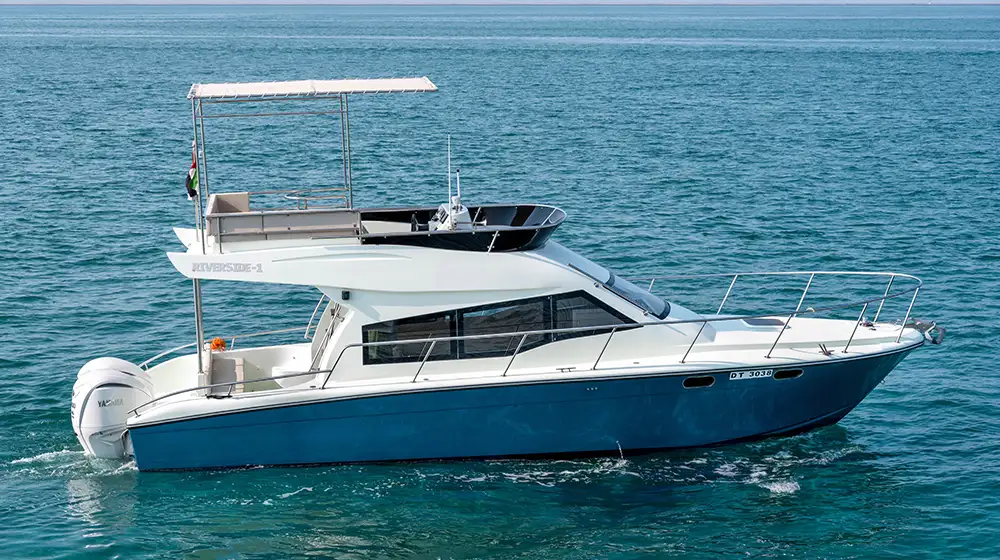 Riverside 40 Ft Yacht private yacht rental Dubai