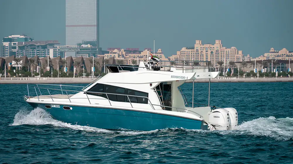 Riverside 40 Ft Yacht private yacht rental in Dubai