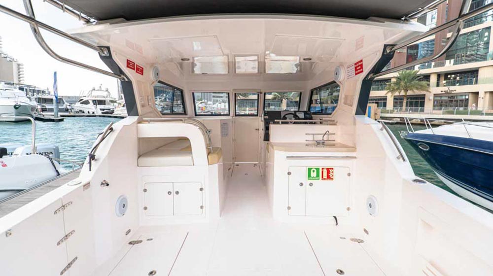 Thunder 36 Ft Yacht private yacht rental in Dubai